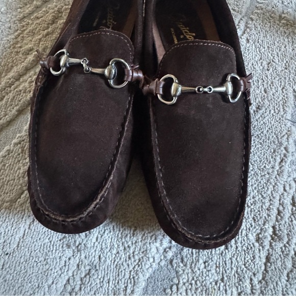 GUIDO driving loafer chocolate brown suede leather 2409 42 / 10 main image 11